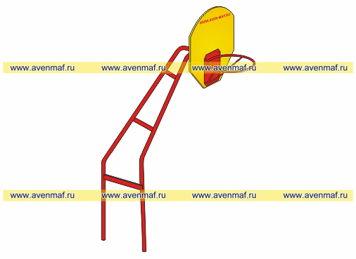 Баскетбольная стойка ТМ-2 м